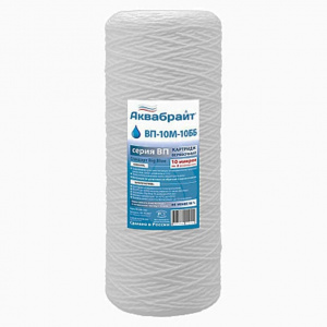 КАРТРИДЖ Big Blue 10" ВЕРЕВОЧНЫЙ 10мк. (Размерность H=10" x d=4,5"/H=25,4см x d=11,4см)