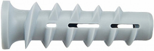 ТУРБО-Дюбель для ГАЗОБЕТОНА fischer FTP K 6 (M5-M6 8/10x50 мм) НЕЙЛОН