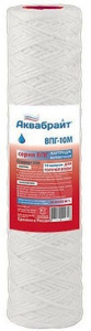 КАРТРИДЖ для ГОРЯЧЕЙ ВОДЫ Slim Line 10" ВЕРЕВОЧНЫЙ 10мкм. (Размерность H=10" x d=59мм /H=25,4см)