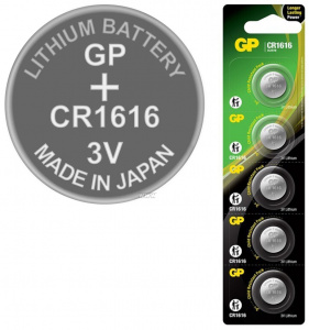 ��������� (��������)  CR1616 GP/ 3V / ������� 40mAh  (���� �� 1�� !!!)