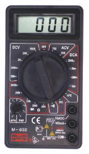 Мультиметр цифровой M832 (Аналог: TMD-2S-832)