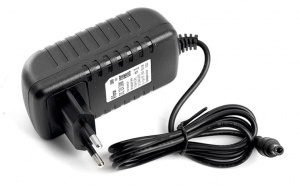 Трансформатор электронный (шнур 1,2м с вилкой) 12W 12V (176-264/12V, IP20, 2А) драйвер для светодиодных лент