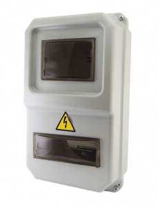 Щит учета Пластиковый ЩУРН-П-1ф-8 (383х234х119) IP54
