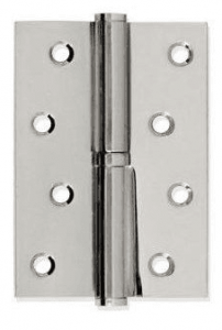 Петля сталь 750-5" (хром покр) лев.125х75х2,5 РАСПРОДАЖА!!!