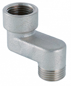 ЭКСЦЕНТРИЧЕСКИЙ ПЕРЕХОДНИК 3/4" Г/Ш - 40мм, ЛАТУНЬ