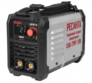 Сварочный аппарат инверторный САИ 220Т LUX (ММА, Эффективный ток 30А, Сварочн.20-220А, мощн.6,9кВт, Макс.Электрод 5мм)
