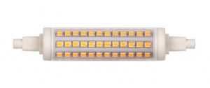 Лампа светодиодная LED-J118-12W/R7s/CL PLZ06WH. Теплый белый свет (3000к)
