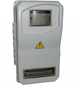 Щит учета Пластиковый ЩУРН-П-1ф/3ф-10 (494х300х135) IP54