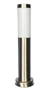 Светильник DH022-1100 столб, 18W 230V E27, IP44, цвет сталь, 75*75*1100мм (Аналог: TS-106 TECHNO)