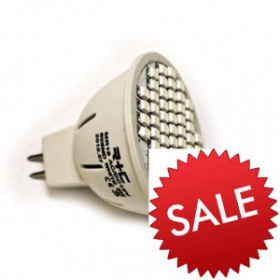 Лампа светодиодная MR16   3W/230В/4000K белый свет/цоколь GU5.3 (R&C LED 6400  -60SMD 60SMD) РАСПРОДАЖА !!!