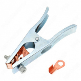 КЛЕММА заземления,  BlackWeld КЗ-50-2 500А, 200мм, (Масса сварочная Крокодил)