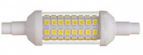 Лампа светодиодная LED- J78- 6W/R7s/CL PLZ06WH  Белый свет. (4000К)