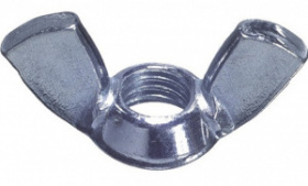ГАЙКА-БАРАШКОВАЯ,  НЕРЖАВЕЮЩАЯ   (DIN315 А4)      М 5 мм