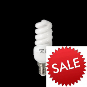 ����� ���.�������. 11W E14 2700K (Spiral �2  Gauss)   (���������� ���� �����.55��)  ���������� !!!   (SALE) ����� -50% !!!