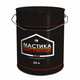 МАСТИКА БИТУМНАЯ МГХ-Г 21 КГ